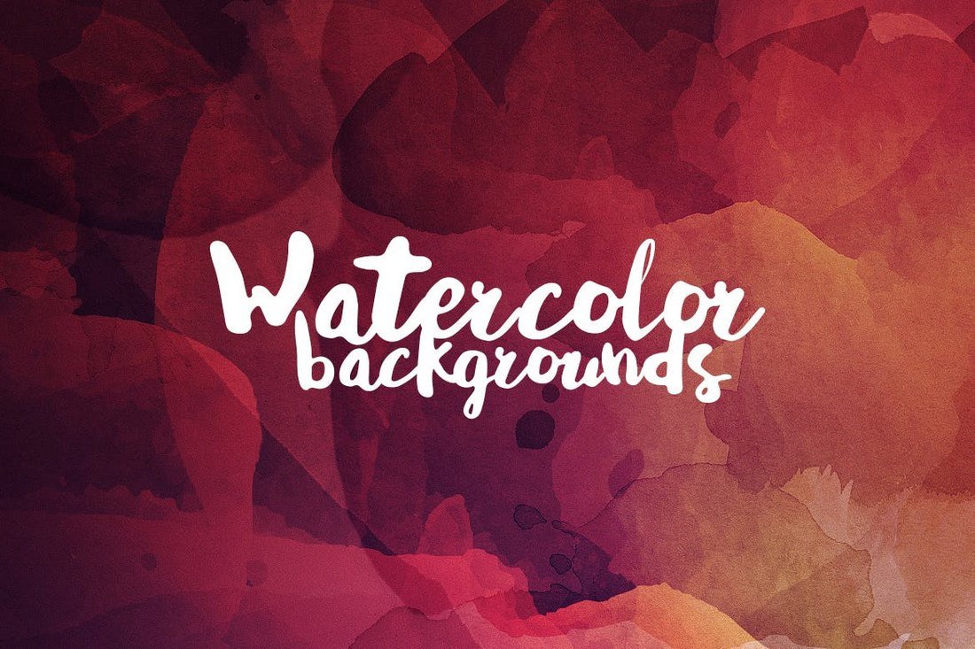 Abstract Watercolor Backgrounds
