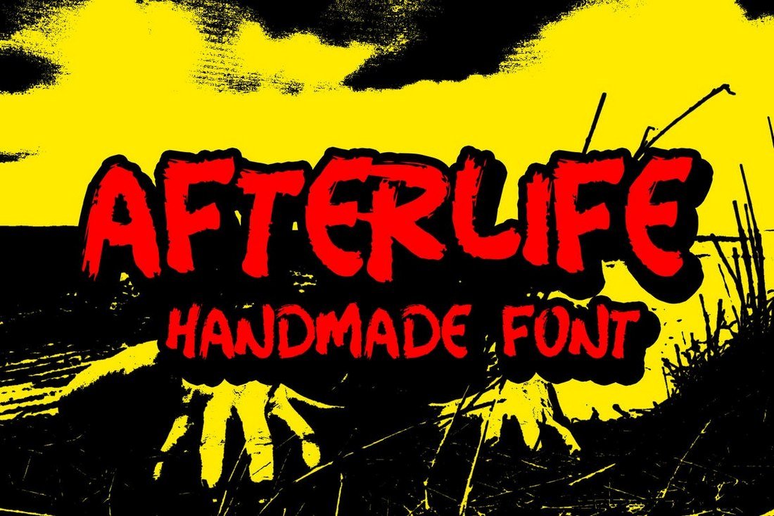 Afterlife Handmade - Halloween Font