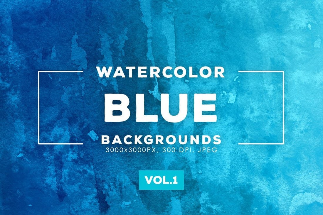 Blue Watercolor Backgrounds