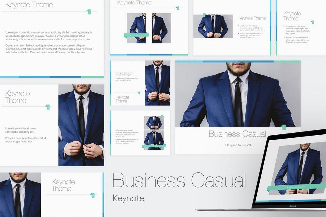 Business Casual - Keynote Template