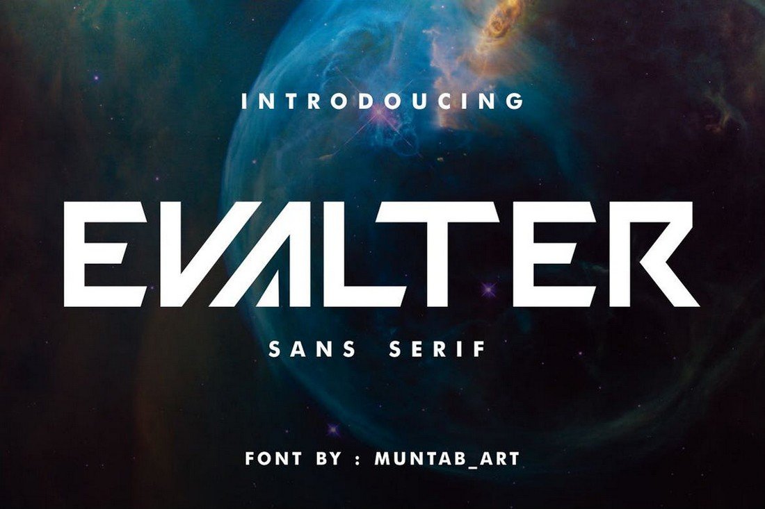 Evalter - Modern Sans Serif Font