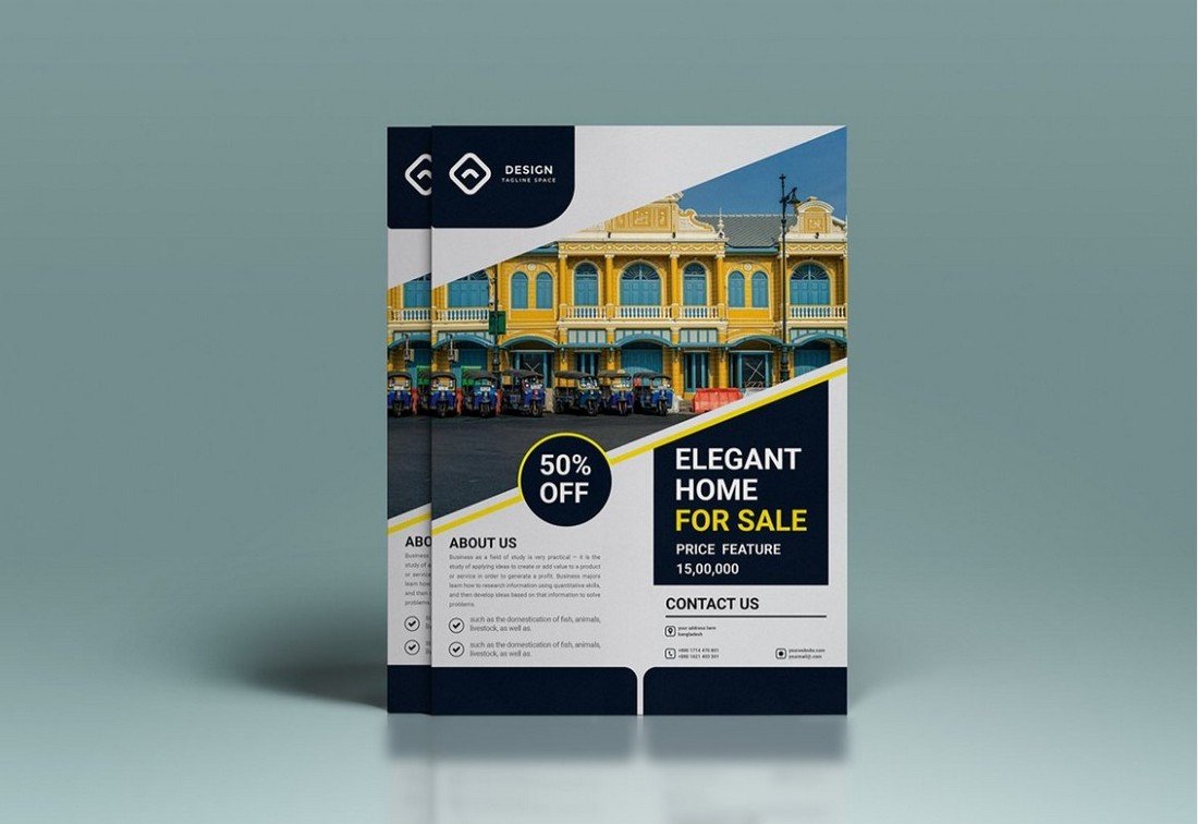 Free Real Estate Business Flyer Template