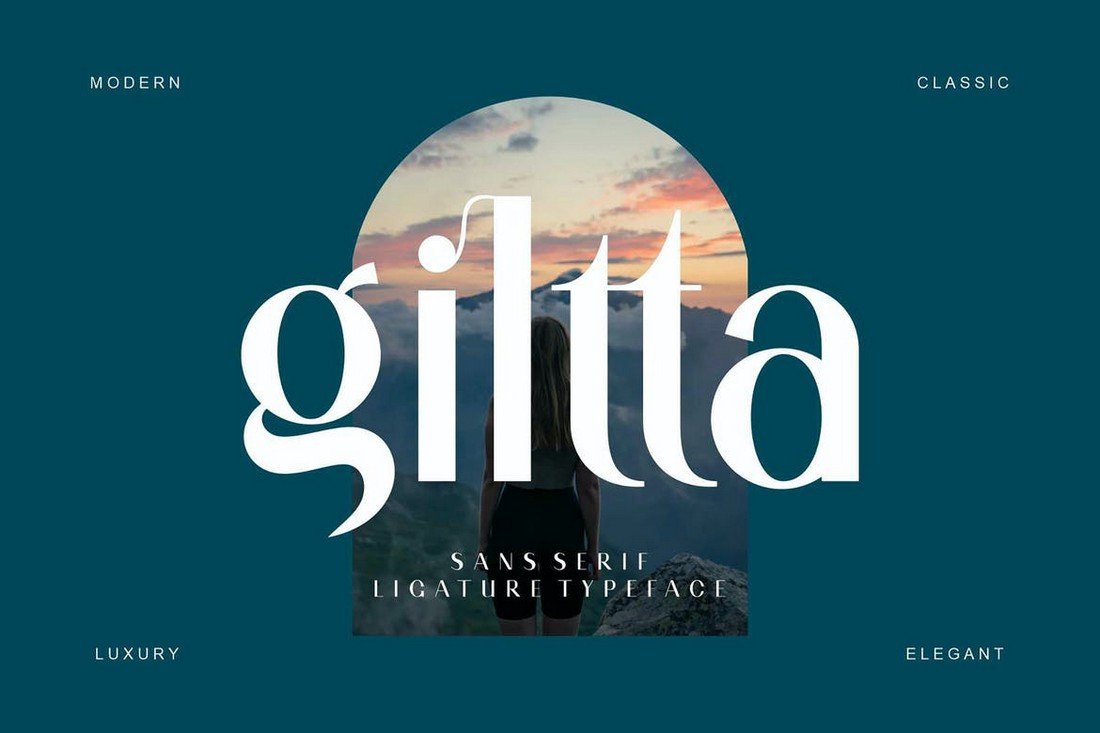 Giltta - Modern Sans Serif Font