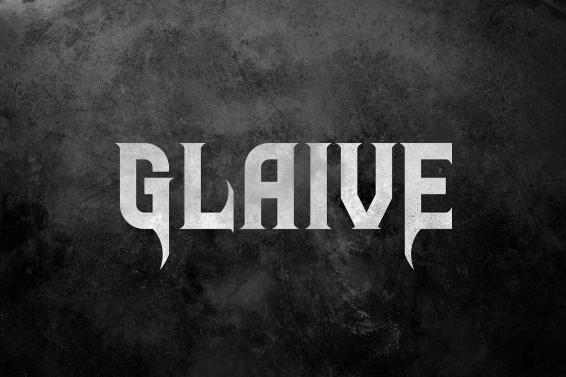 Glaive - Halloween Font