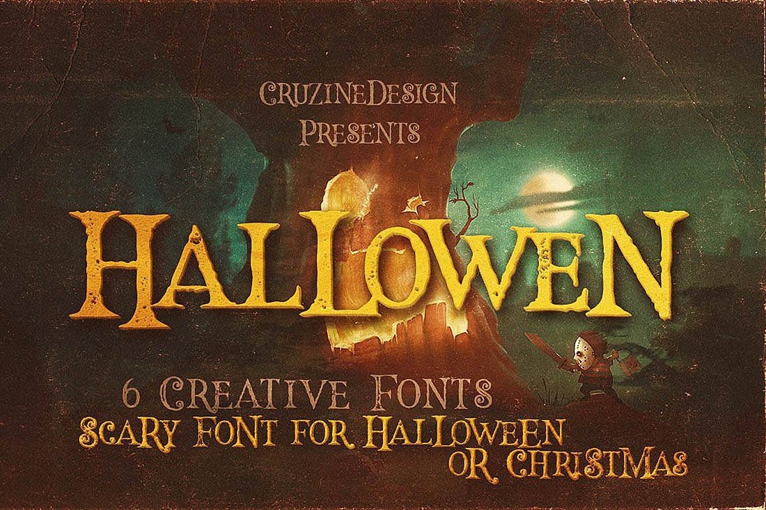 Hallowen - Creative Halloween Fonts