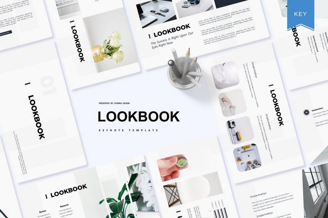 Lookbook - Minimal Keynote Template