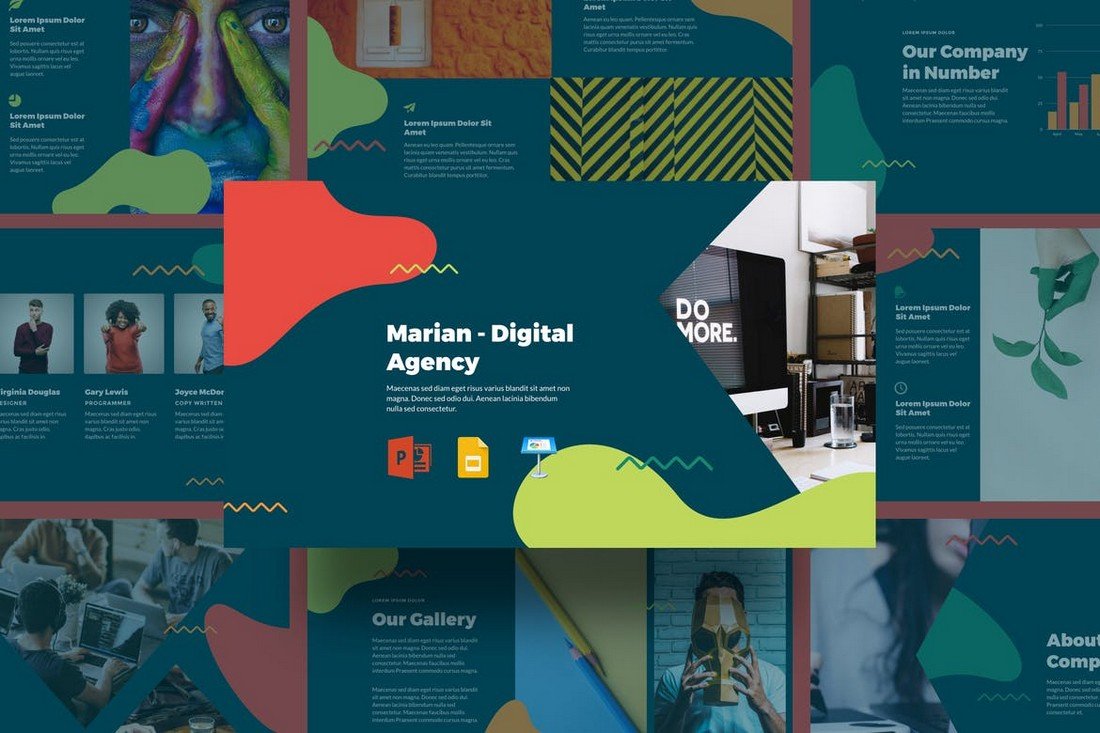 Marian - Creative Agency Keynote Template