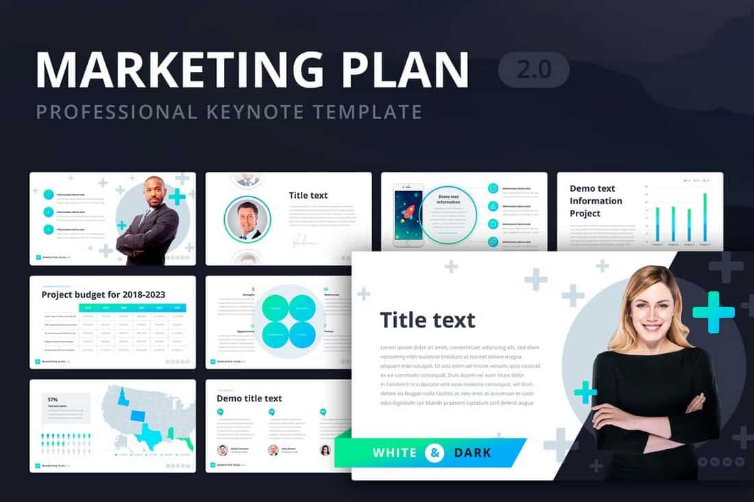 Marketing Plan - Keynote Template