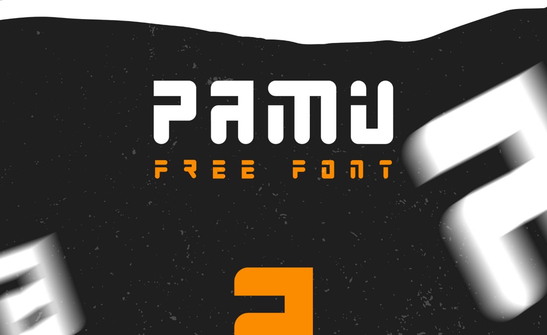 Pamu - Free Creative Futuristic Font