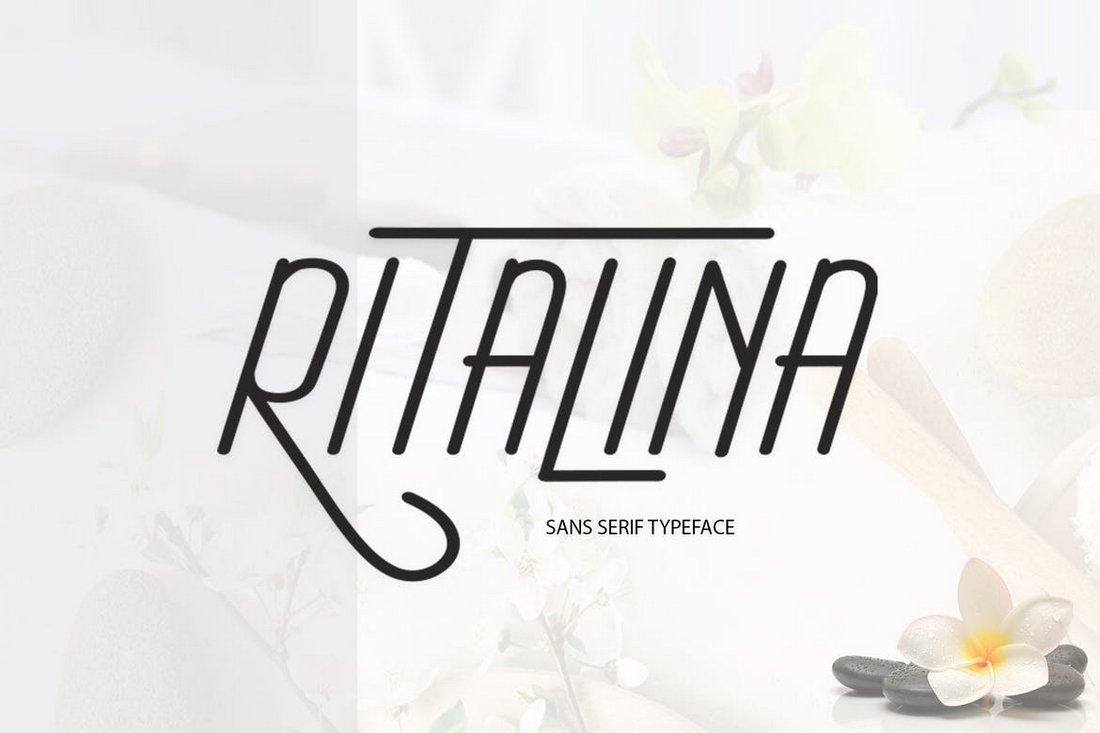 Ritalina Sans - Elegant Modern Font