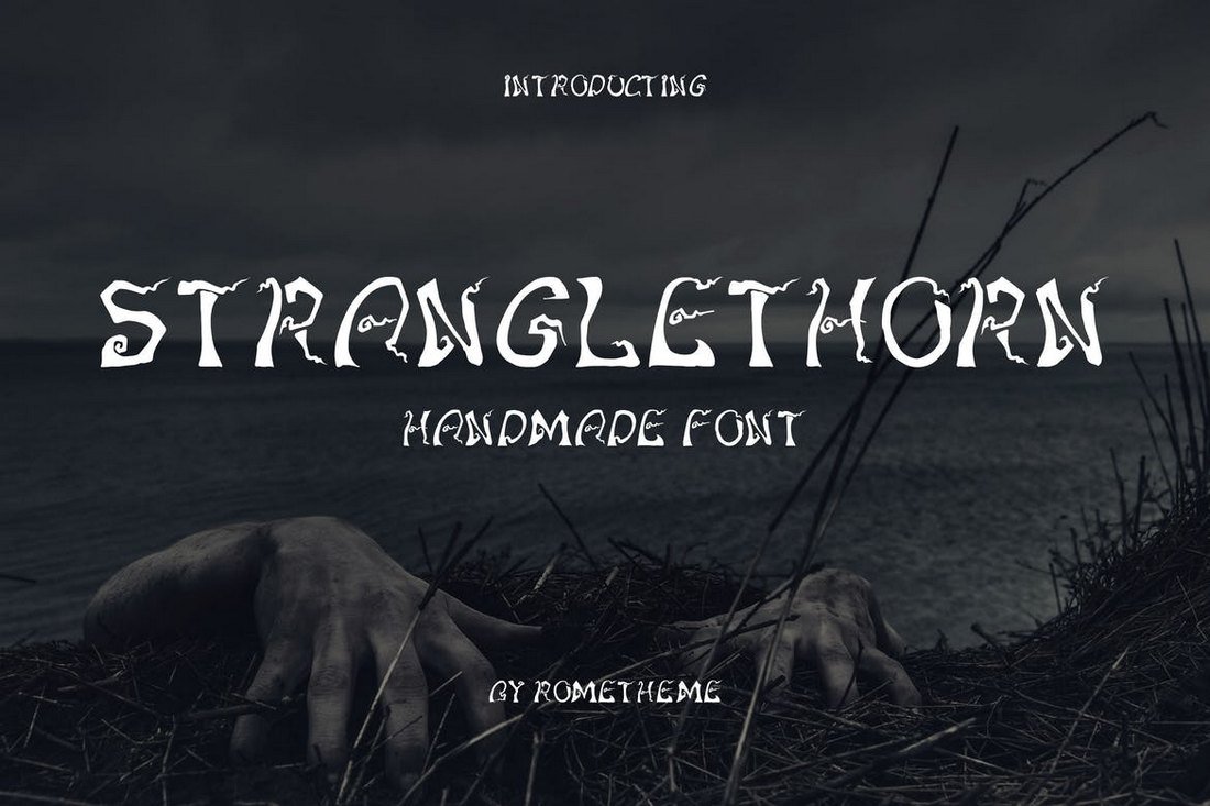 Stranglethorn - Spooky Halloween Font
