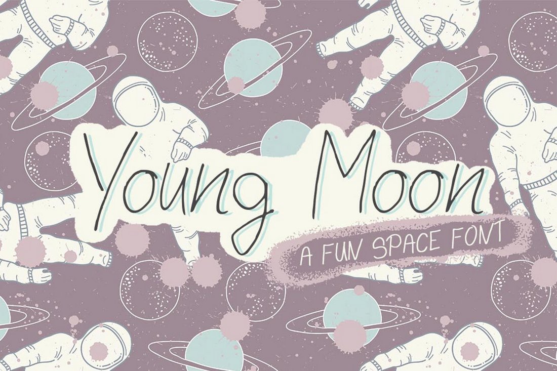 Young Moon Creative Space Font