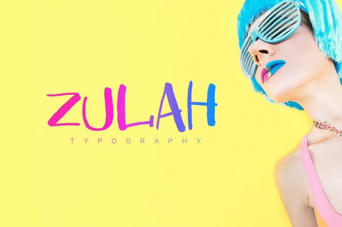 Zulah - Modern Playful Font