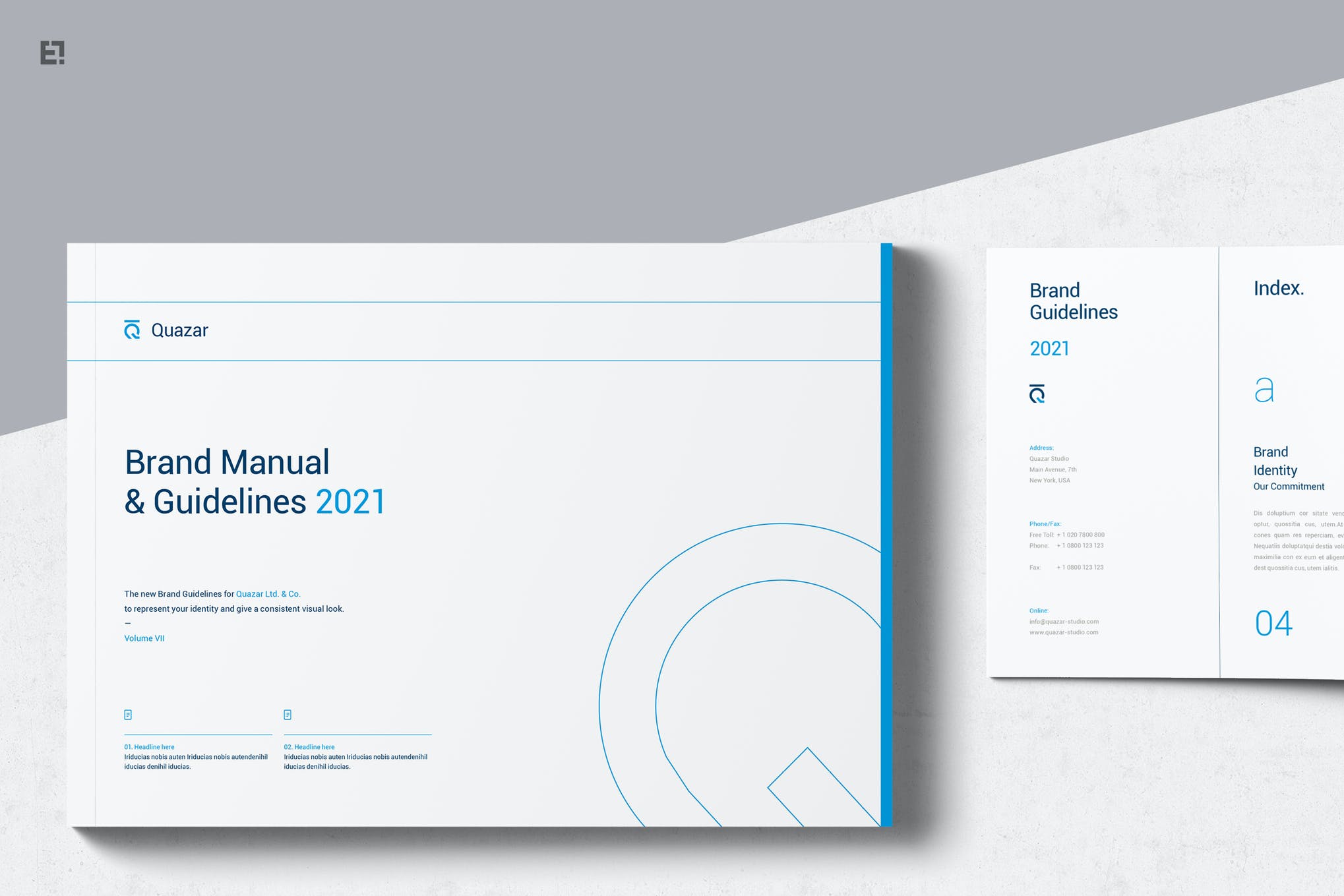affinity publisher brand manual template