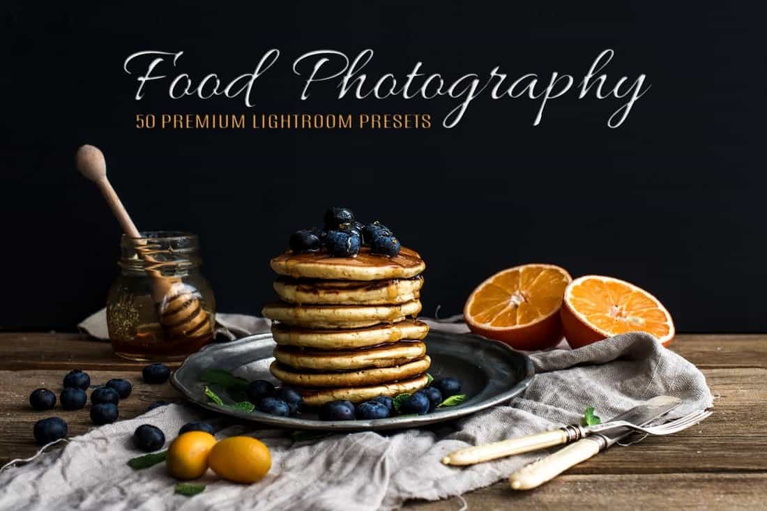 50 Food Photography Lightroom Presets