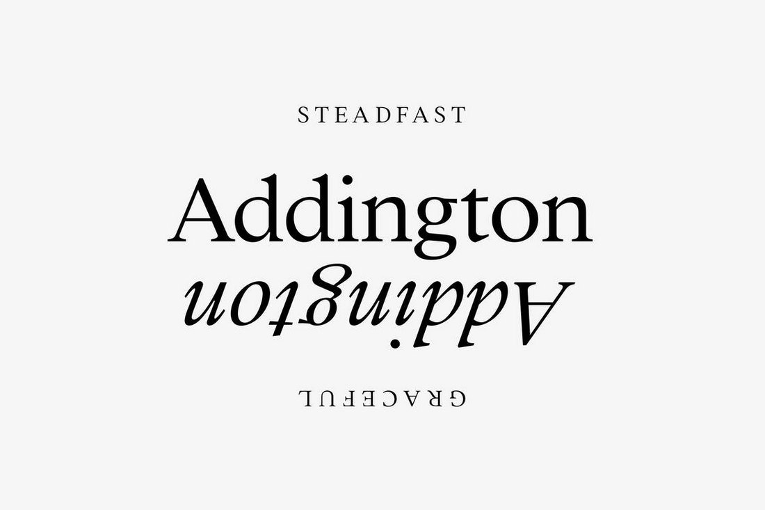 Addington CF - Serif Font Family
