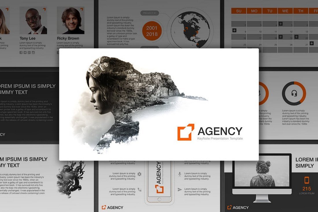 Agency - Animated Keynote Template