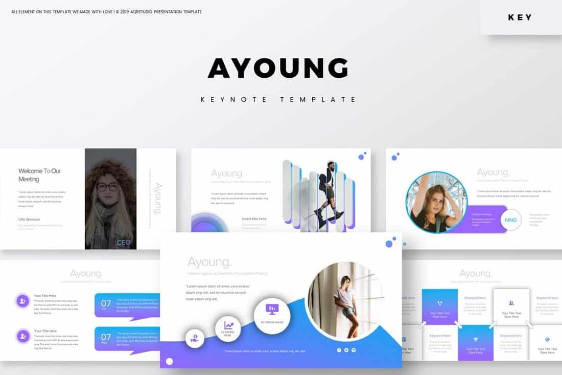 Ayoung - Premium Keynote Template