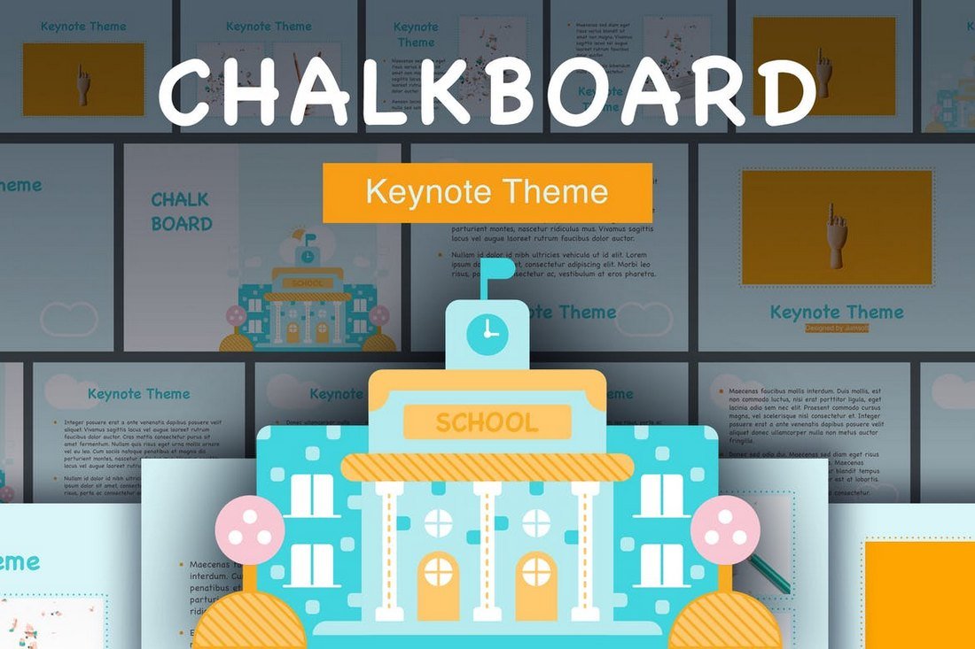 Chalkboard Keynote Template