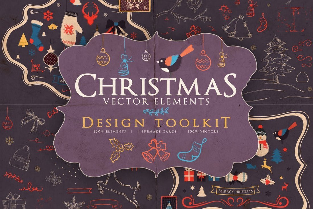 Christmas Vector Elements Toolkit