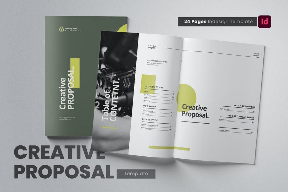 Creative Proposal Template for Word & InDesign