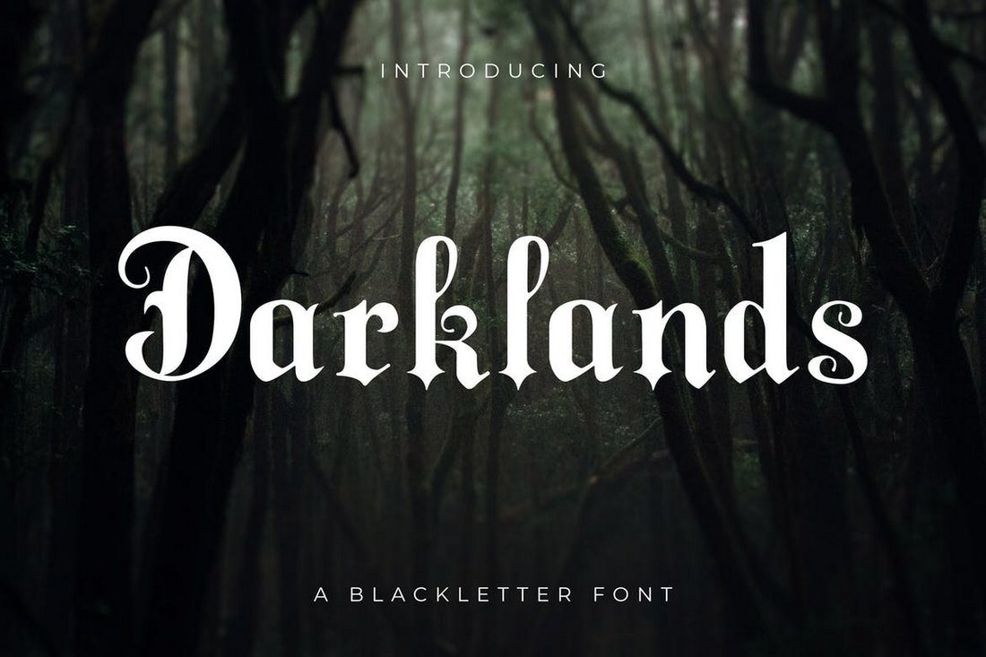 Darklands - Elegant Blackletter Font