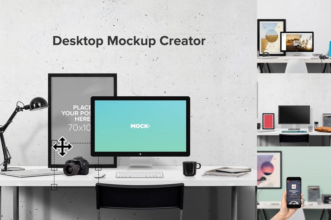 Desktop Mockup Creator