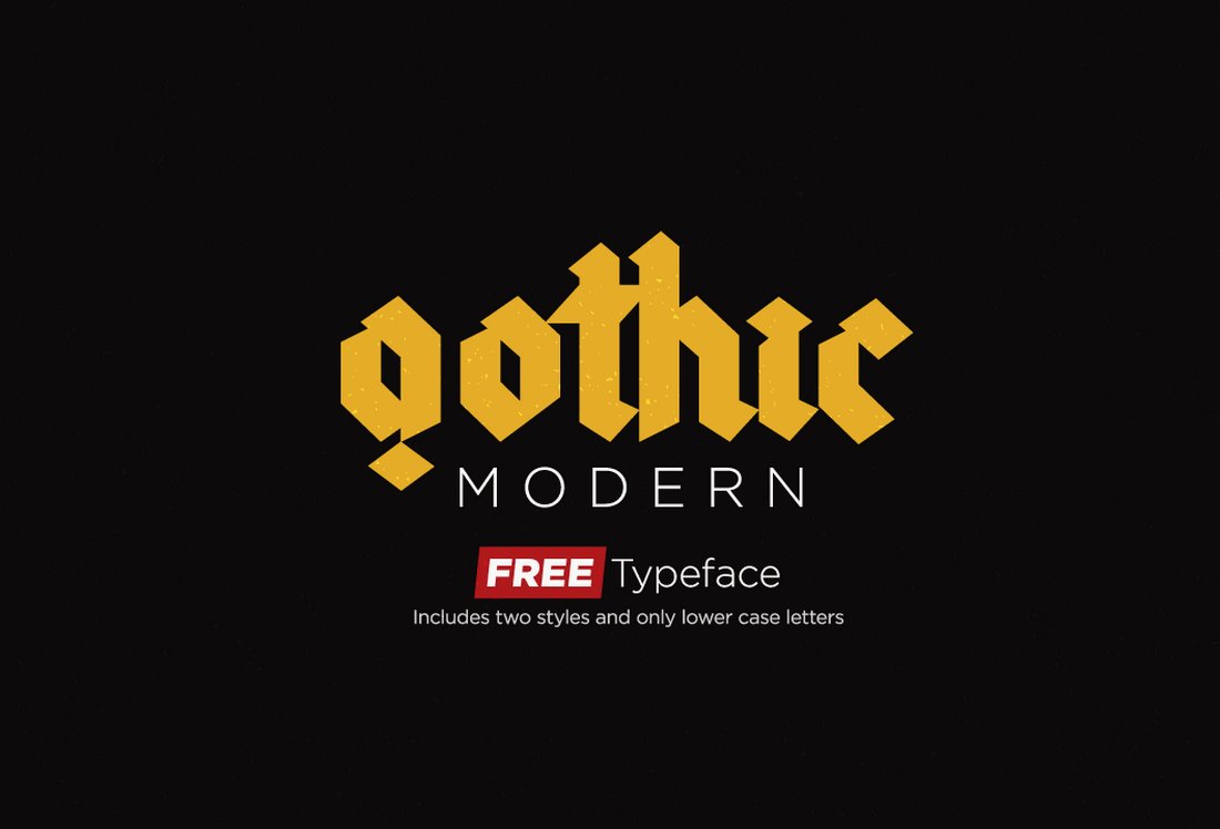 Gothic Modern - Free Gothic Font