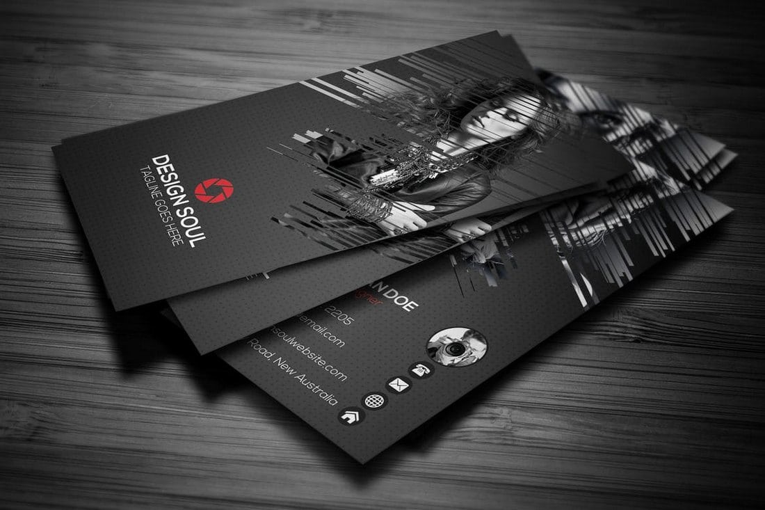 Pro Photography Business Card Template