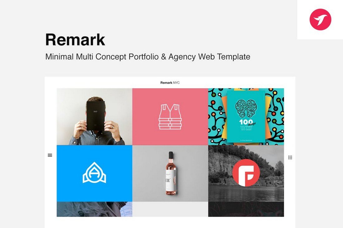 Remark - Multi Concept Portfolio & Agency Template