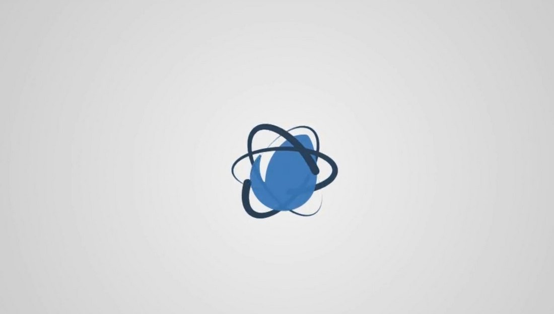 Simple Atom Logo Sting After Effects Template