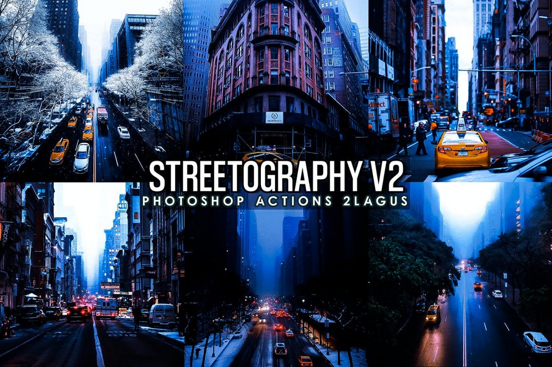 Streetographie - Cinematic Photoshop Actions