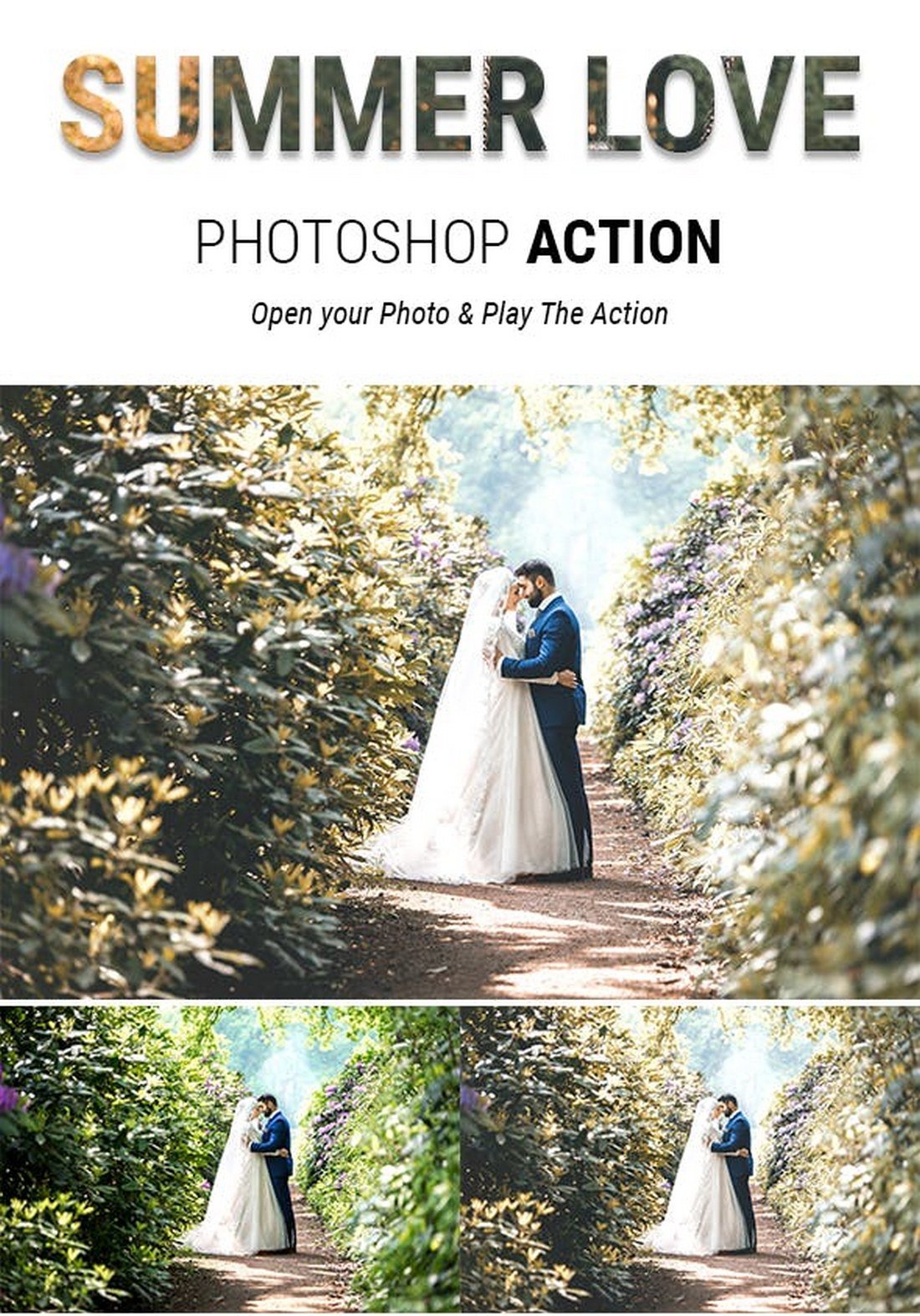 Summer Love - Romantic Wedding Photoshop Actions