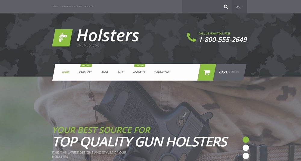 Holsters Shopify Theme