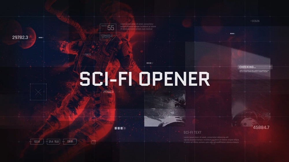 Sci-Fi Opener - After Effects Template