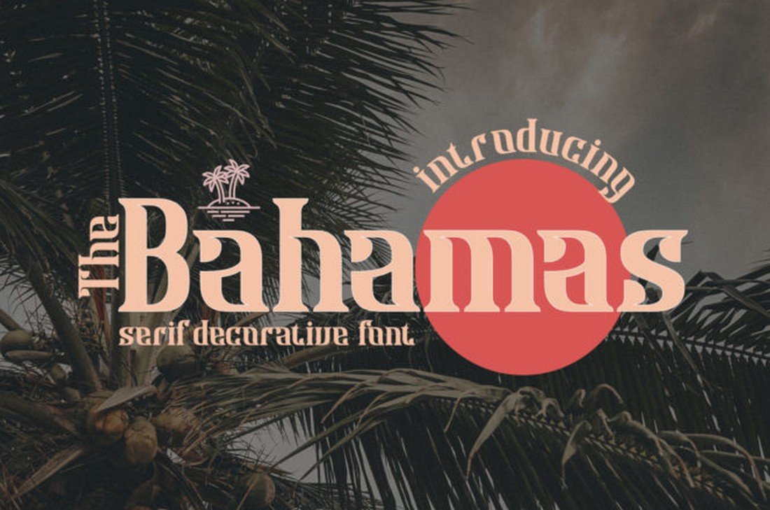 Bahamas - Free Decorative Font