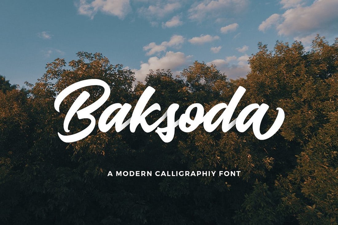 Baksoda Free Font