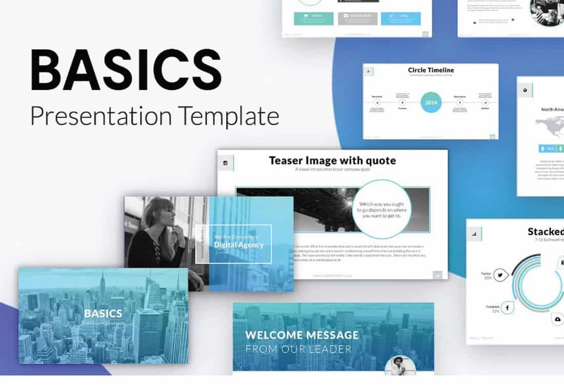 Basics - Modern Keynote Template