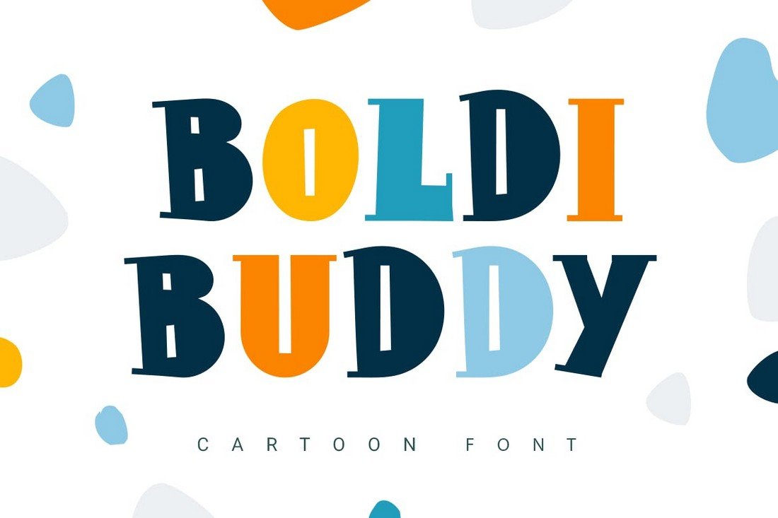 Boldi Buddy - Thick Cartoon Font