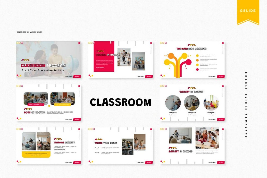 Classroom - Educational Google Slides Template