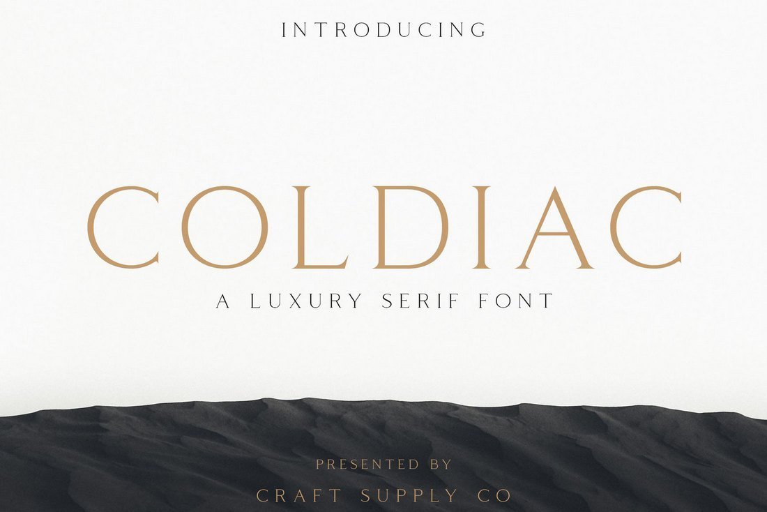 Coldiac - Free Luxury Serif Font