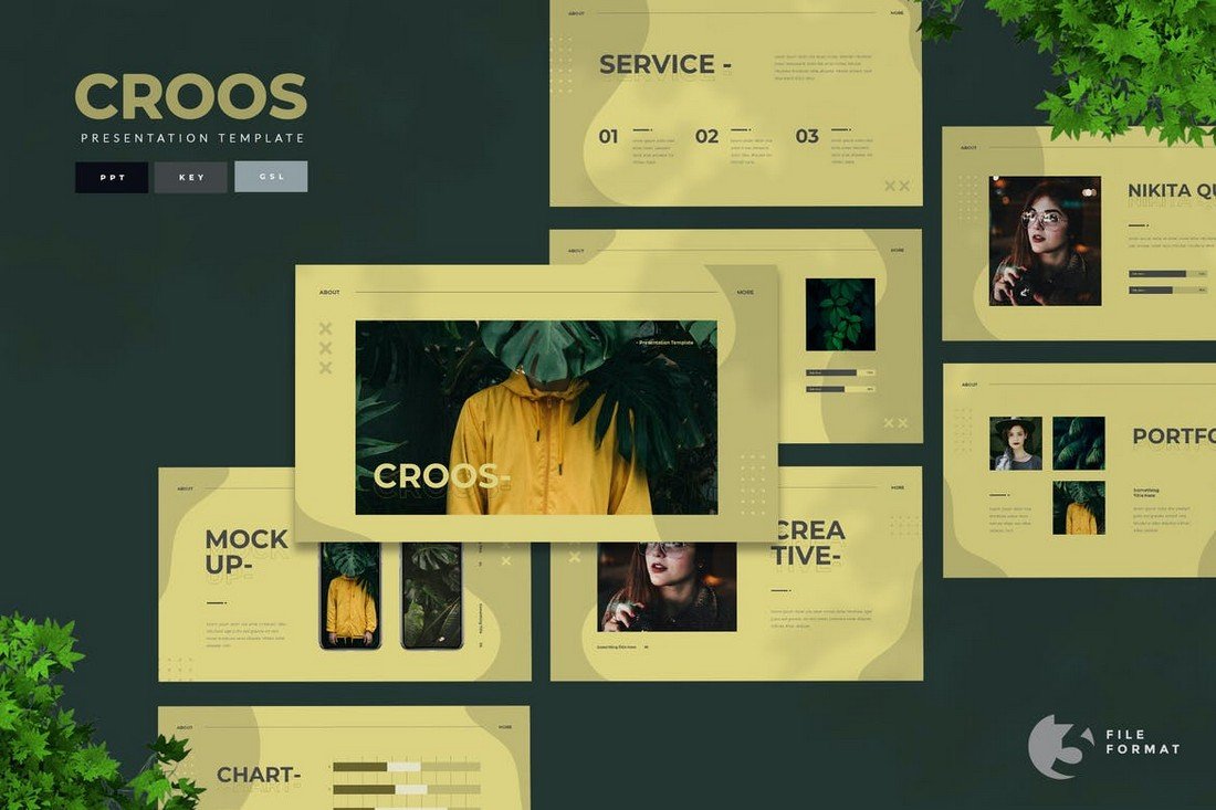 Croos - Creative Presentation Template