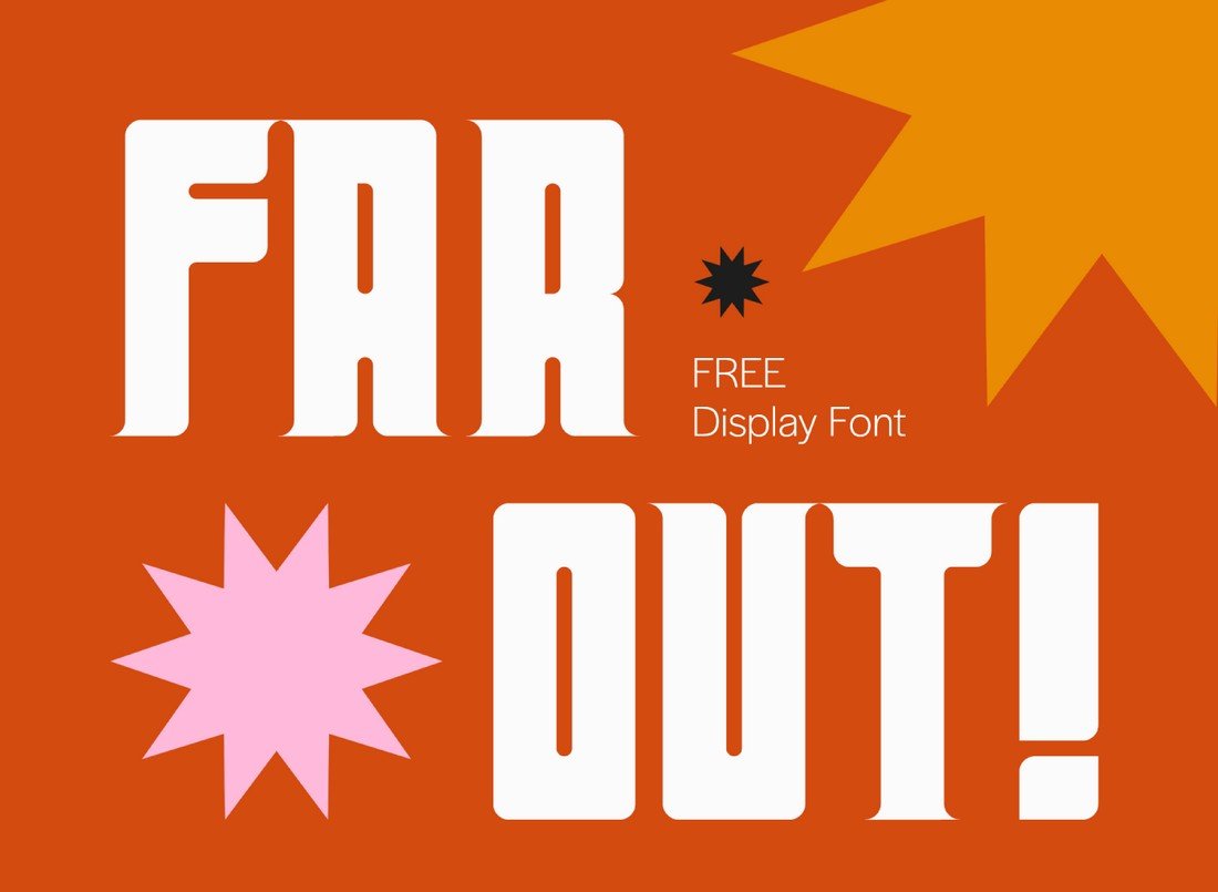 Far Out! - Free Chunky Font