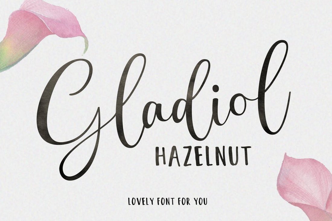 Gladiol Haze - Elegant Script Font