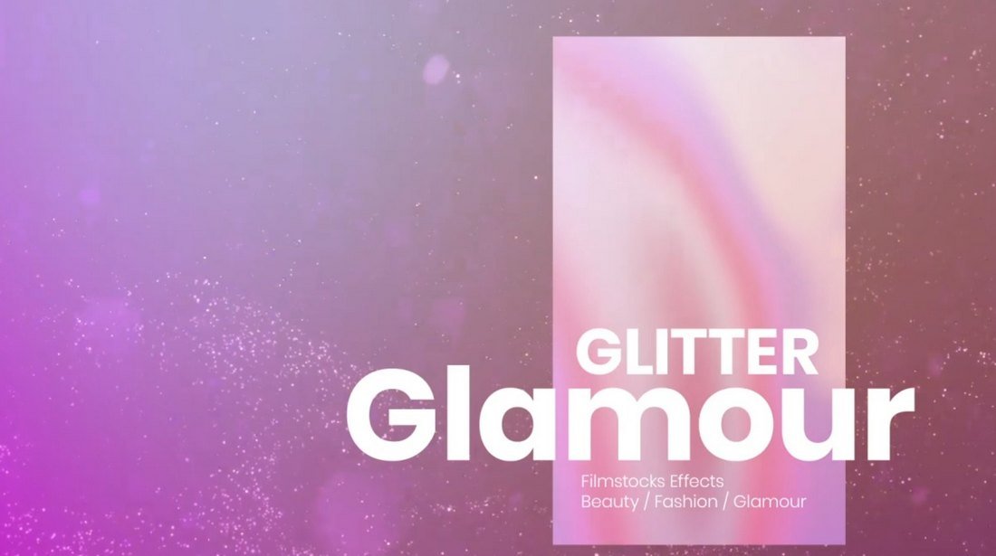 Glitter Glamour Effects Pack for Wondershare Filmora
