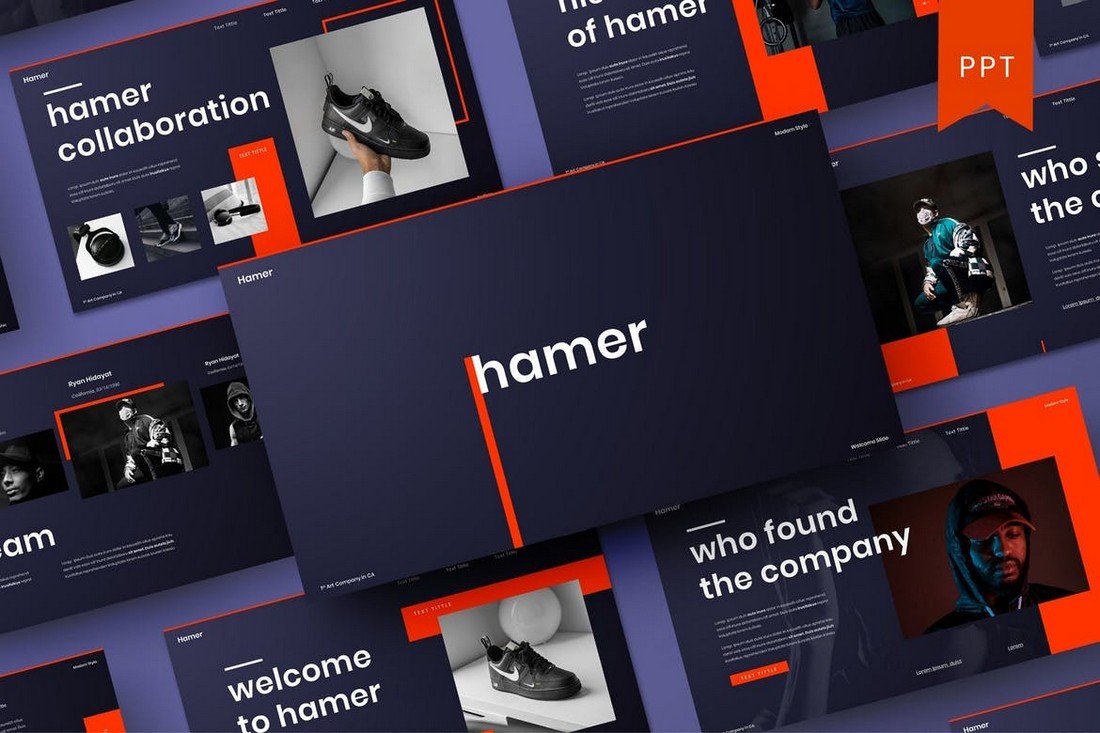 Hamer - Business PowerPoint Template