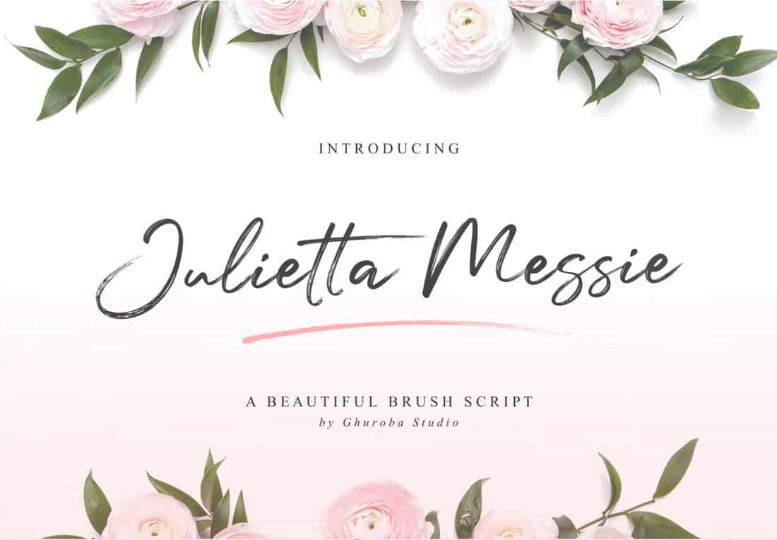 Julietta Messie - Elegant Script Font