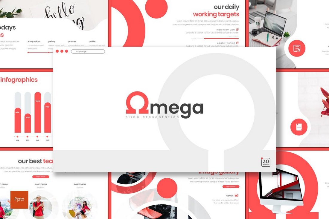 Omega - Powerpoint Template