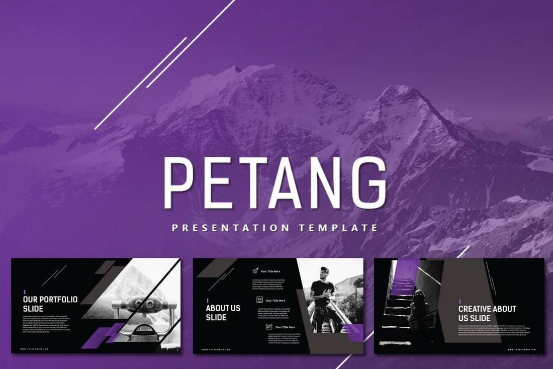 Petang - Free Keynote Presentation Template