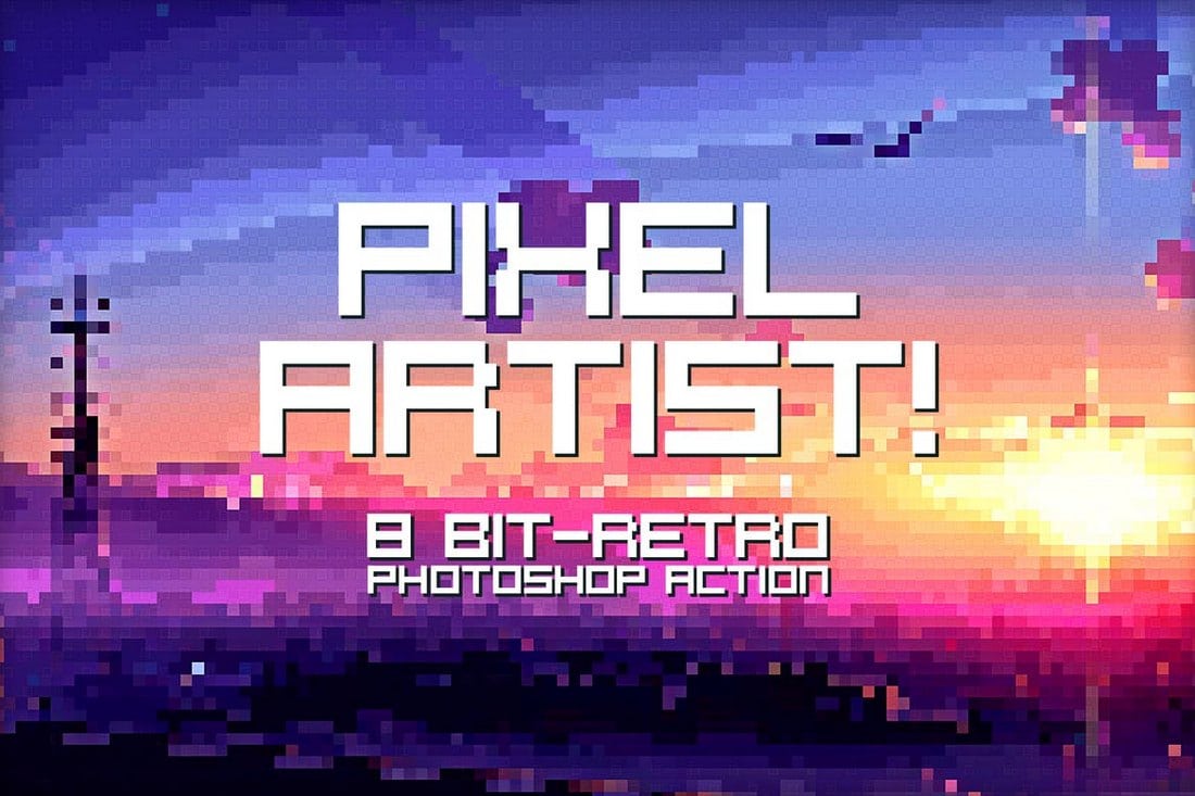 Pixel Artist - Photoshop Action
